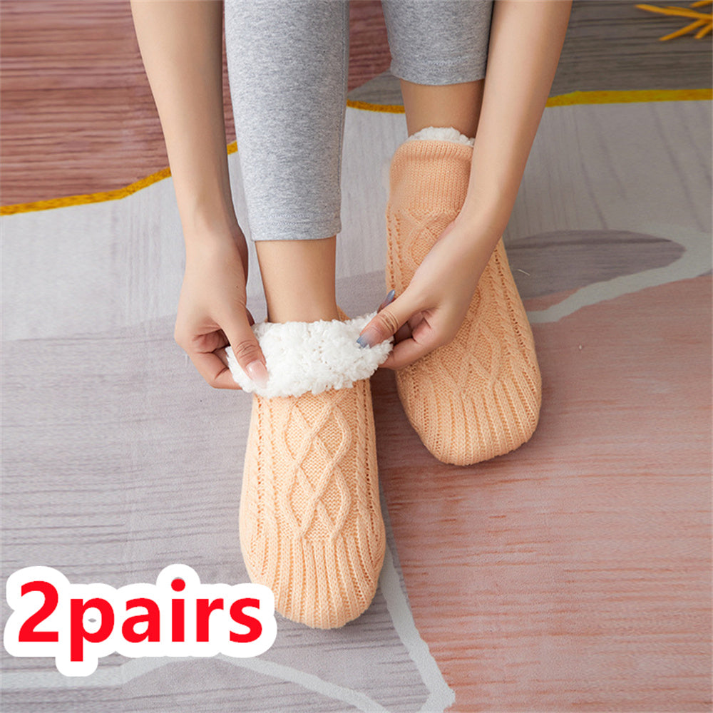 Chaussettes d'hiver en laine pour femmes