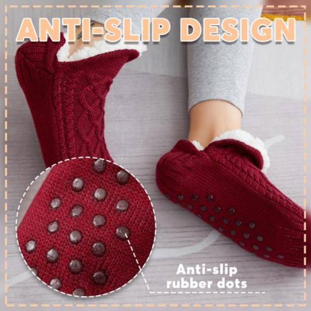 Chaussettes d'hiver en laine pour femmes