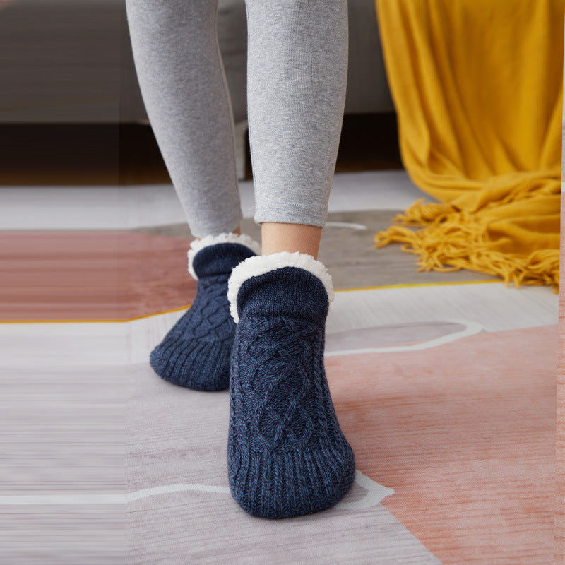 Chaussettes d'hiver en laine pour femmes