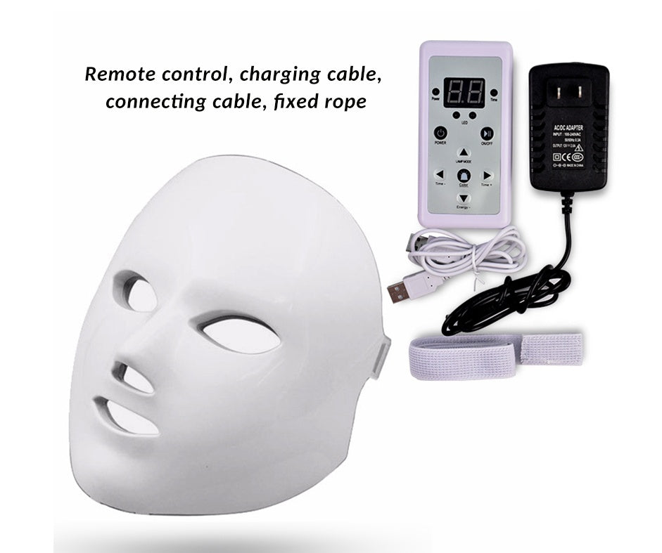 Instrument de beauté du visage à LED