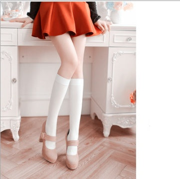 Chaussettes hautes au-dessus du genou pour femmes, chaussettes longues extensibles Temptation
