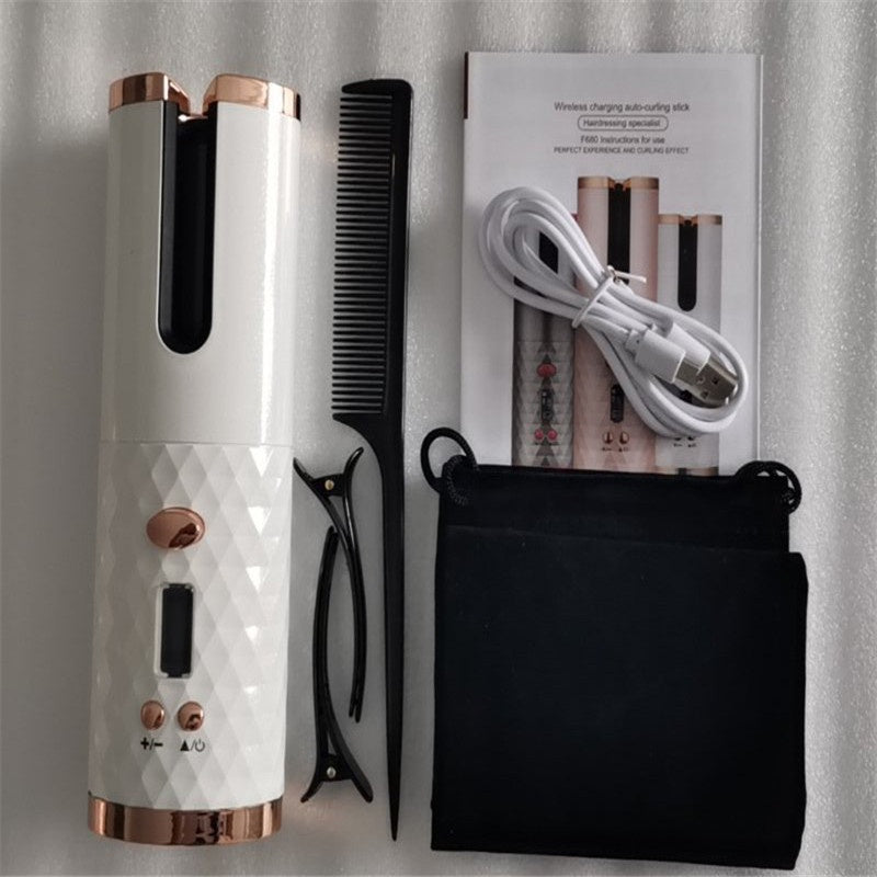 Fer à boucler multifonction sans fil avec chargeur USB