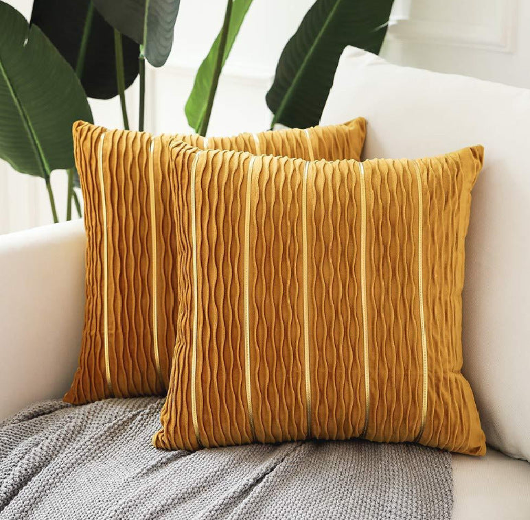 Coussin à rayures simples