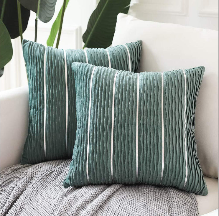 Coussin à rayures simples