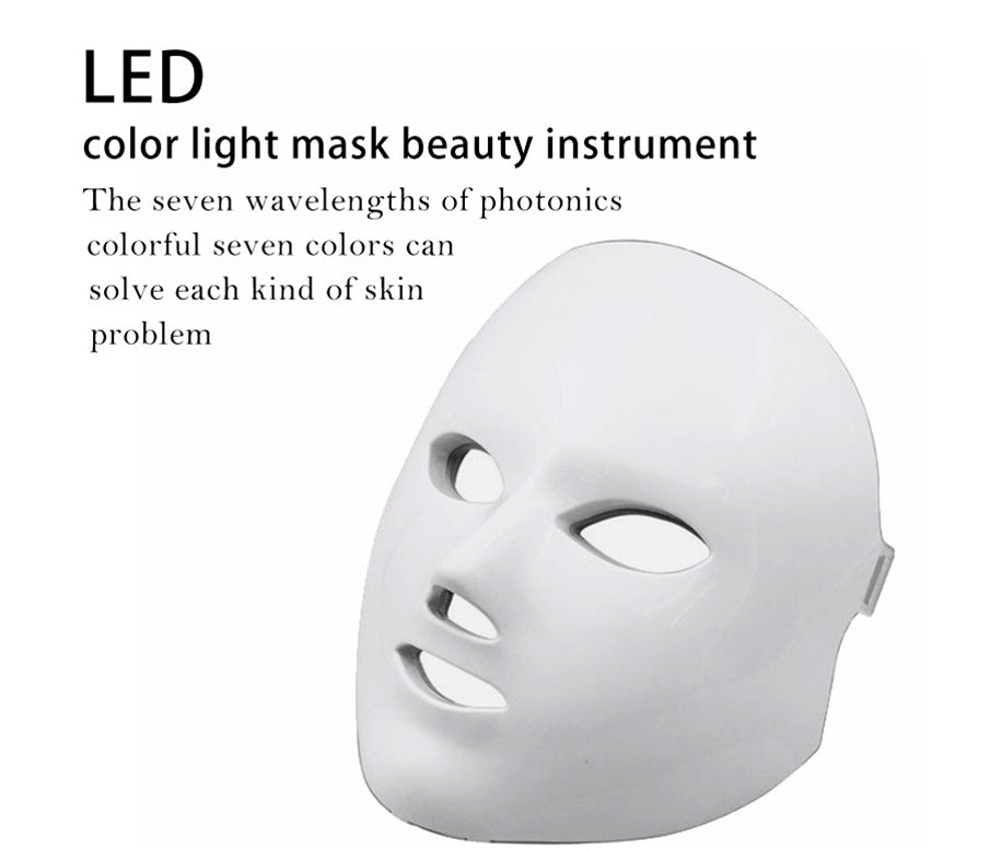 Instrument de beauté du visage à LED