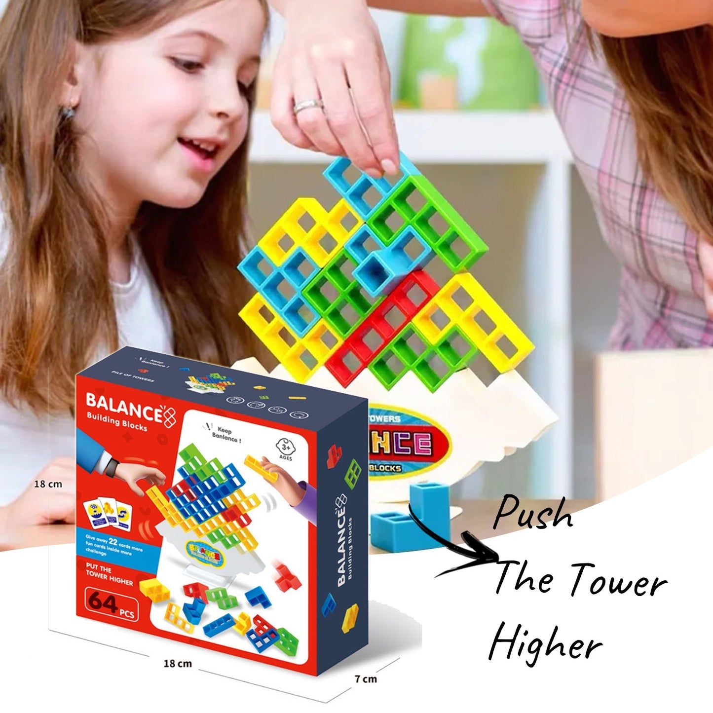 Jeux d'empilage de blocs d'équilibre
