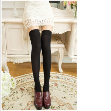 Chaussettes hautes au-dessus du genou pour femmes, chaussettes longues extensibles Temptation