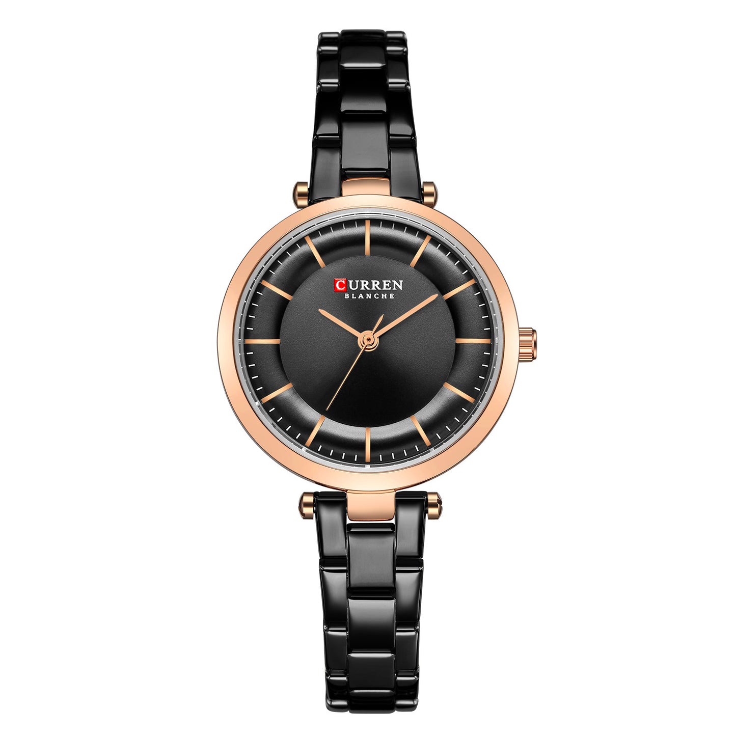 Montre à quartz décontractée pour femme