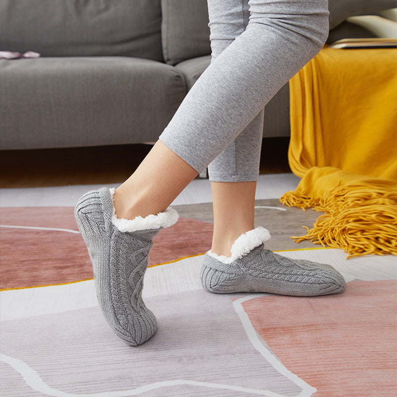 Chaussettes d'hiver en laine pour femmes