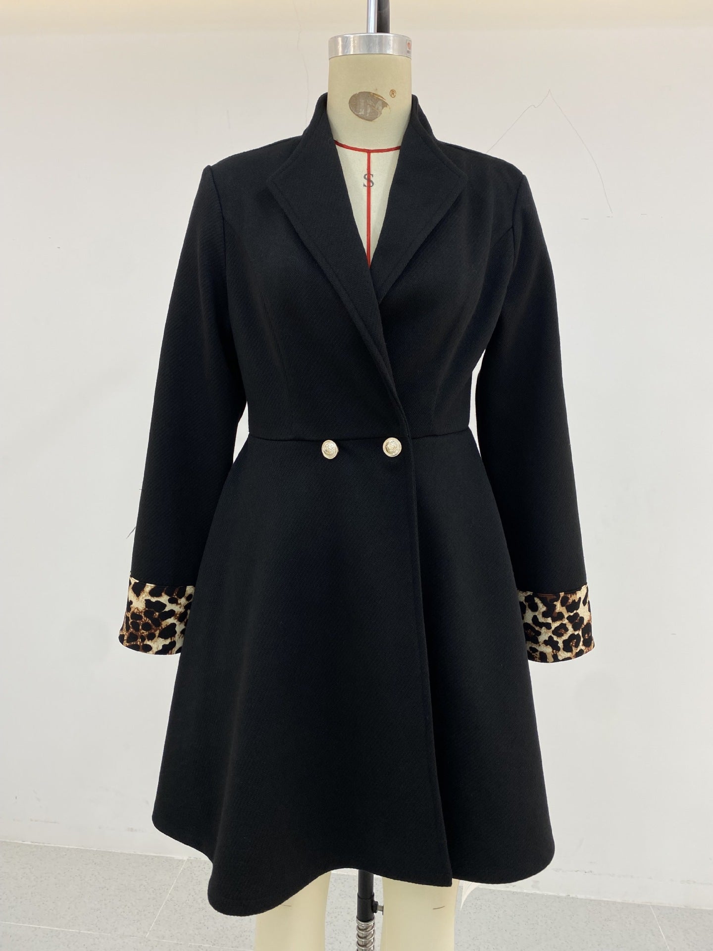 Manteau à manches longues tendance