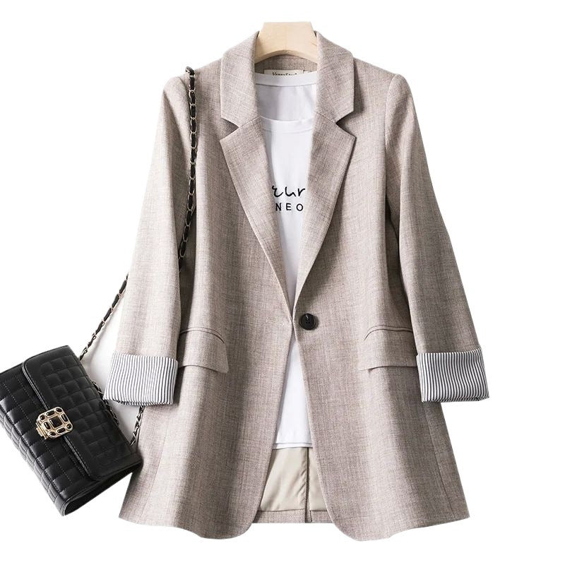 Haut de costume décontracté pour femme