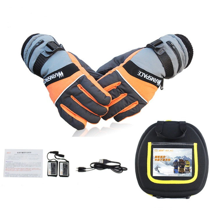 Gants chauffants chauds
