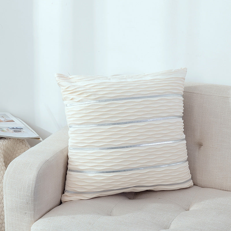 Coussin à rayures simples