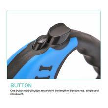 Corde de traction télescopique automatique pour animaux de compagnie