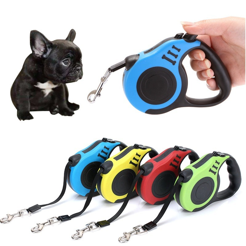 Corde de traction télescopique automatique pour animaux de compagnie