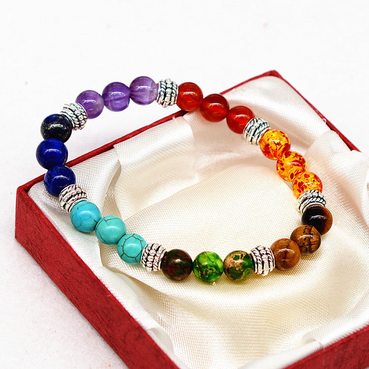 Bracelet en pierre naturelle d'agate