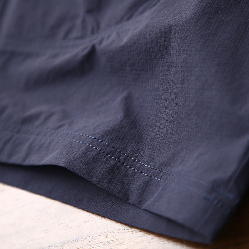 Short cargo décontracté à grandes poches pour homme