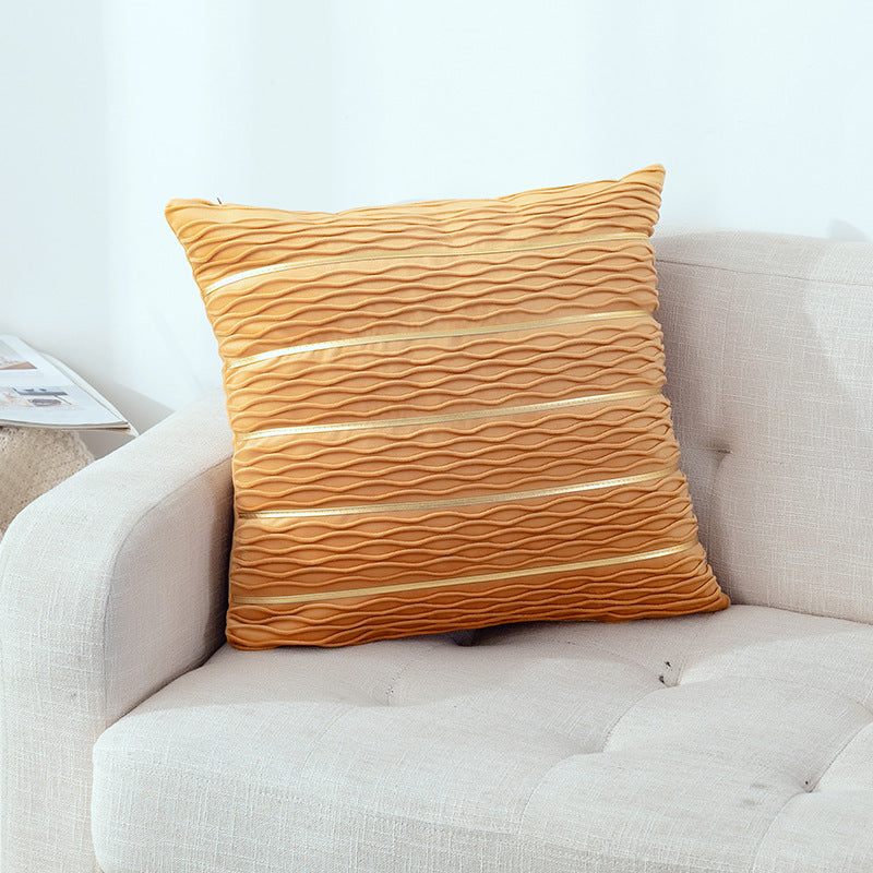 Coussin à rayures simples