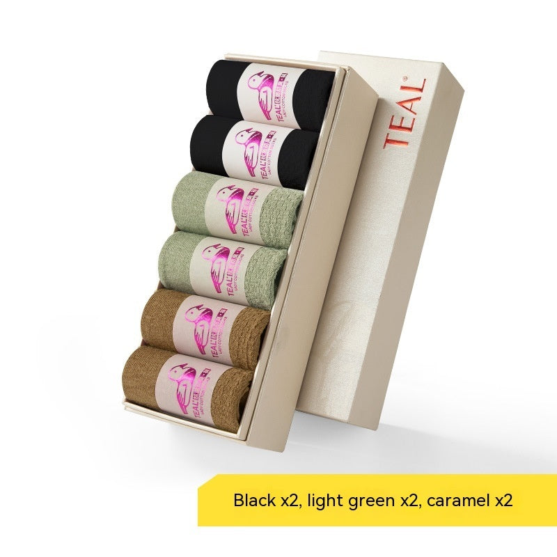 Chaussettes en coton pour femmes