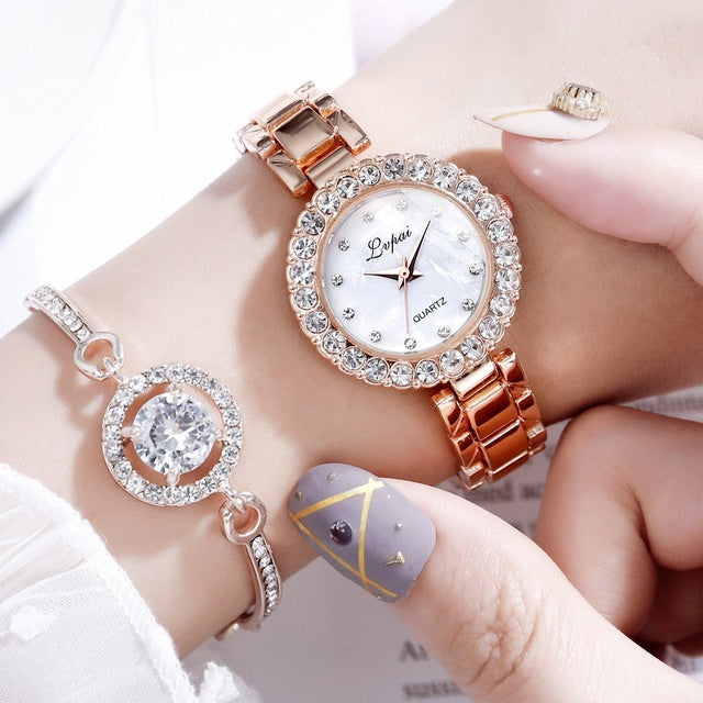 Montre à quartz tendance pour femme