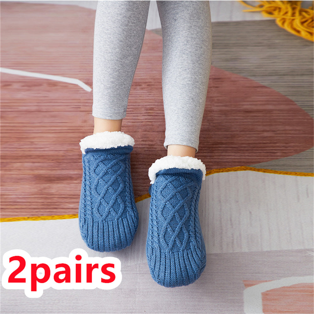 Chaussettes d'hiver en laine pour femmes