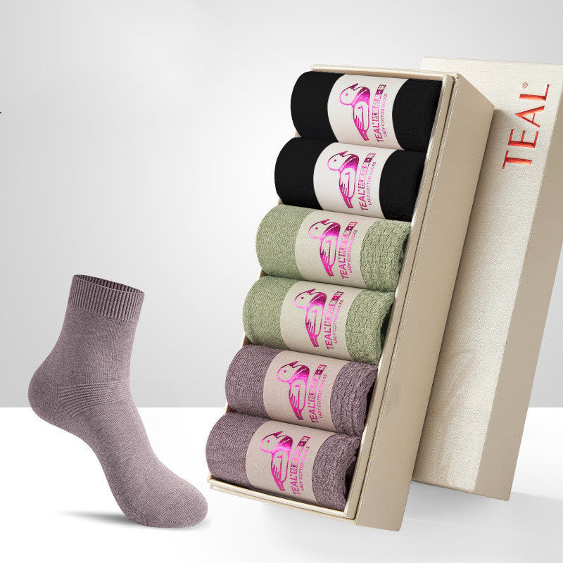 Chaussettes en coton pour femmes