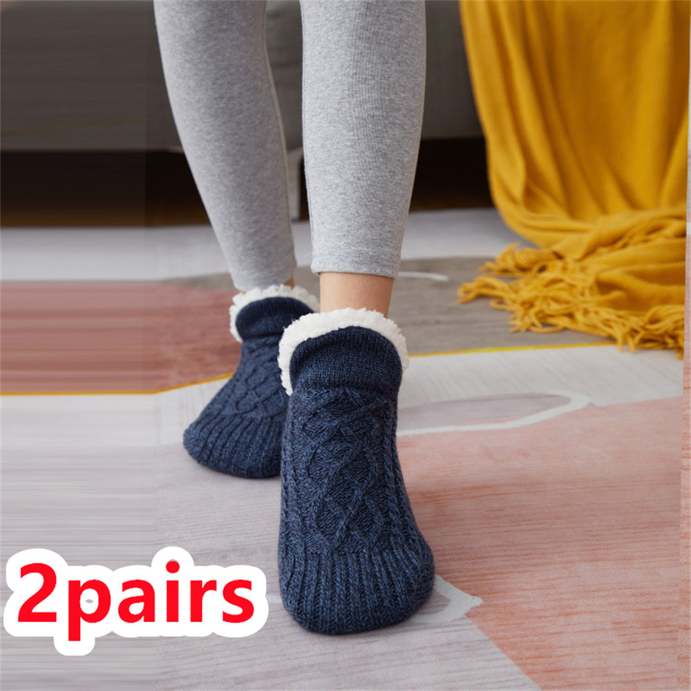 Chaussettes d'hiver en laine pour femmes