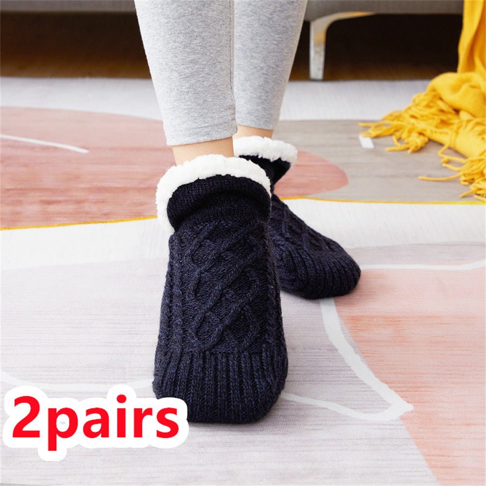 Chaussettes d'hiver en laine pour femmes