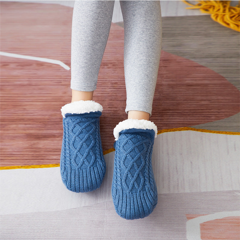 Chaussettes d'hiver en laine pour femmes