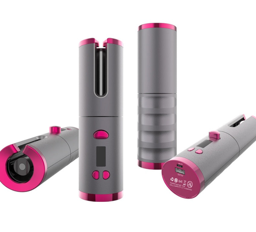 Fer à boucler multifonction sans fil avec chargeur USB