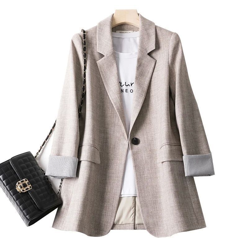 Haut de costume décontracté pour femme