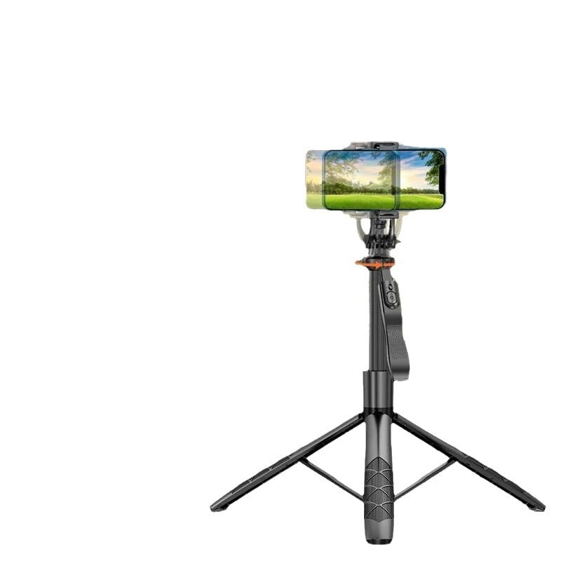 Perche à selfie stabilisatrice au sol télescopique