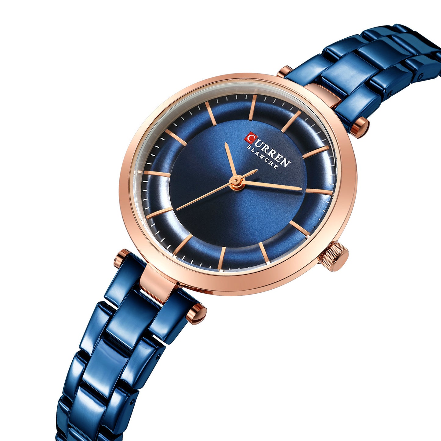 Montre à quartz décontractée pour femme