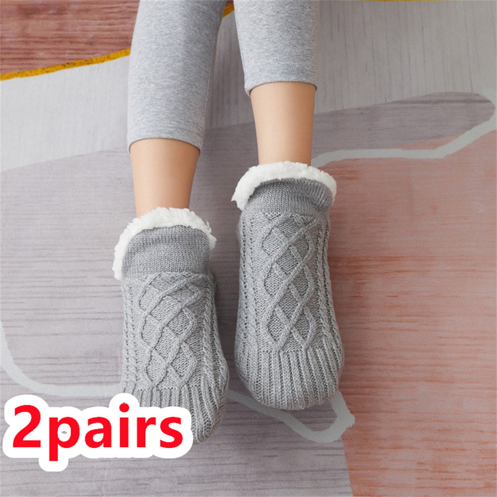 Chaussettes d'hiver en laine pour femmes