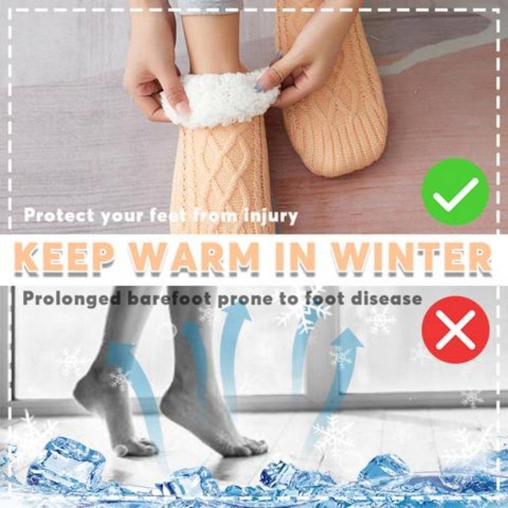 Chaussettes d'hiver en laine pour femmes