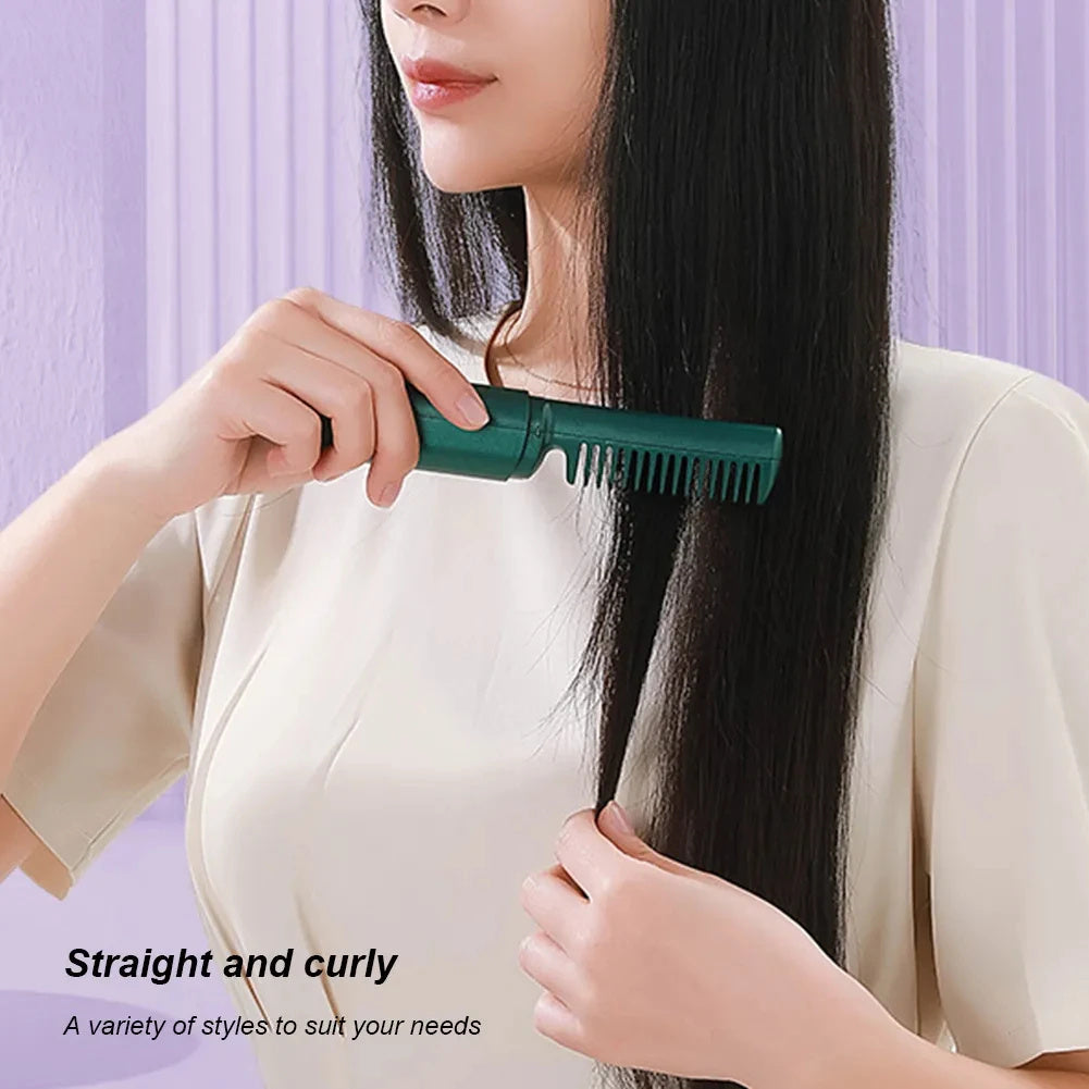 Lisseur et boucleur de cheveux professionnel sans fil