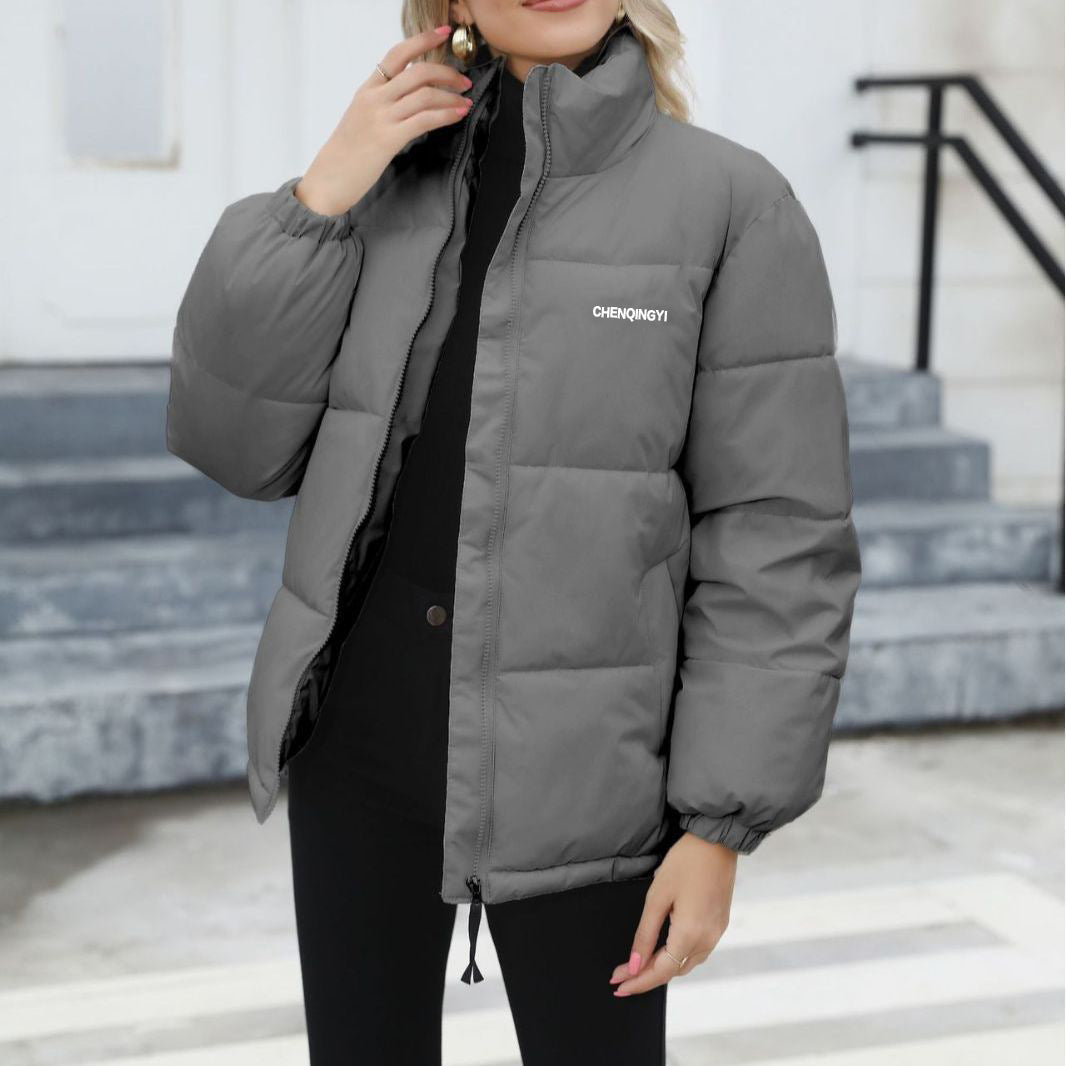 Veste coupe-vent décontractée pour femme