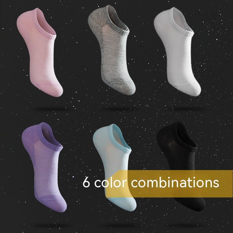 Chaussettes courtes à coupe basse pour femmes