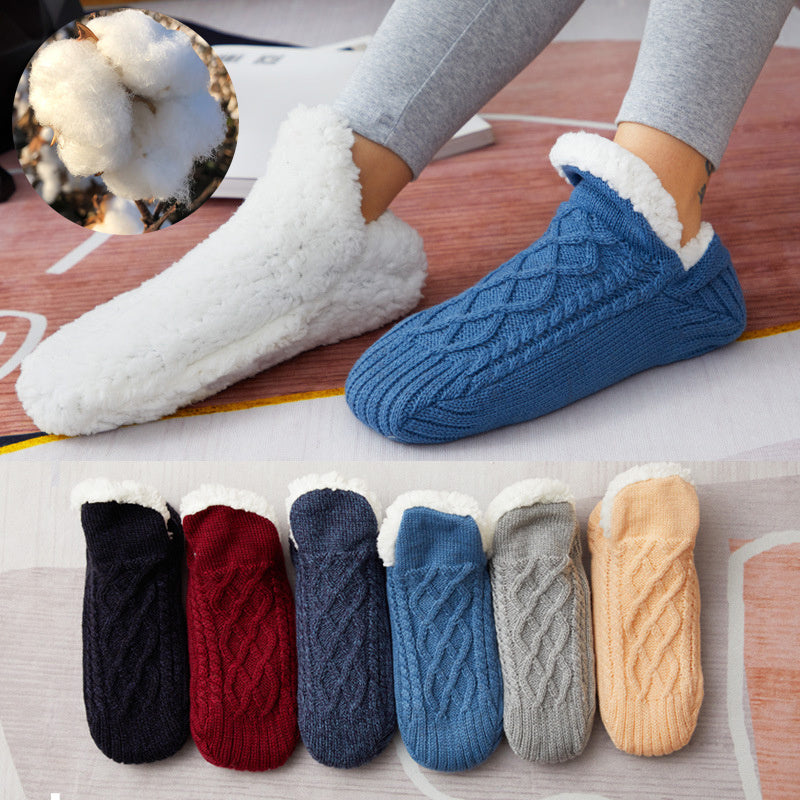 Chaussettes d'hiver en laine pour femmes