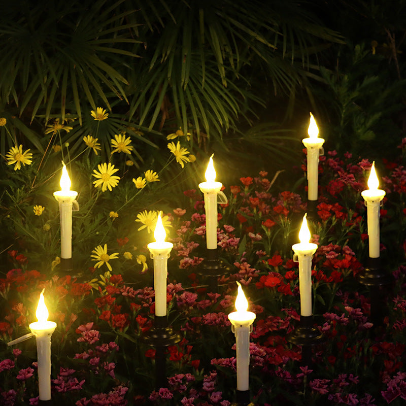 Lampe solaire LED décorative pour jardin
