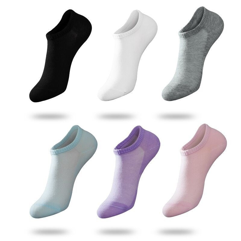 Chaussettes courtes à coupe basse pour femmes