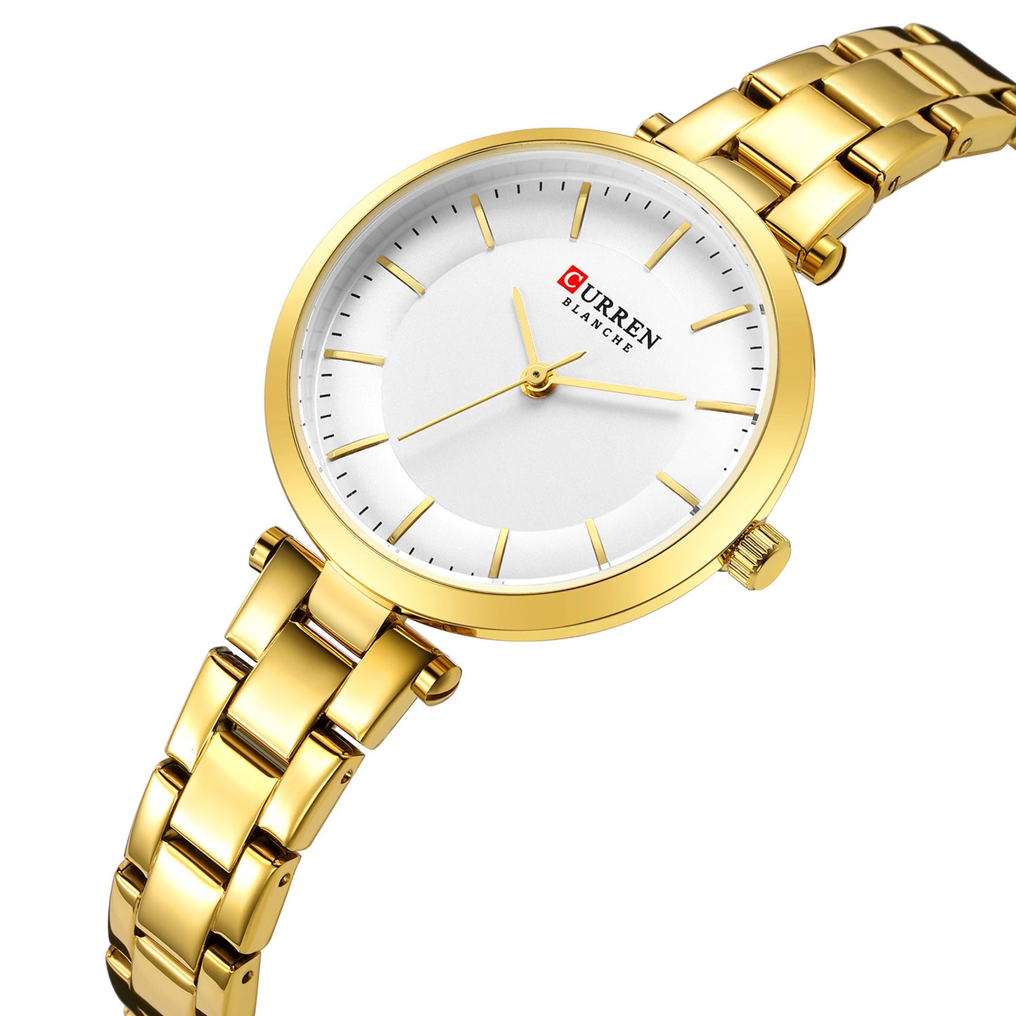 Montre à quartz décontractée pour femme