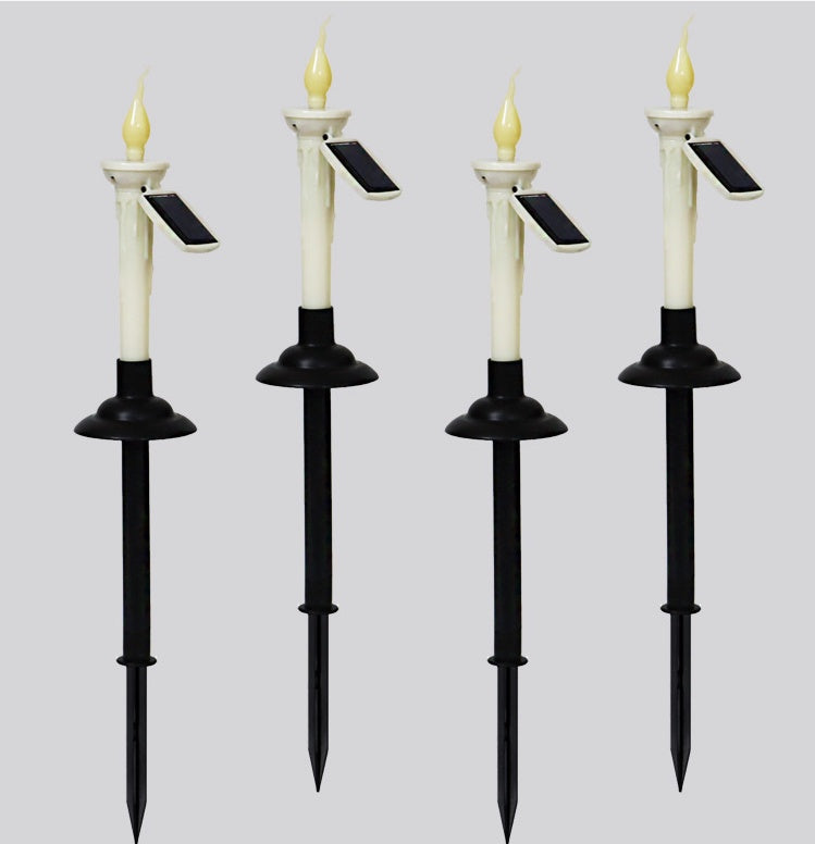 Lampe solaire LED décorative pour jardin