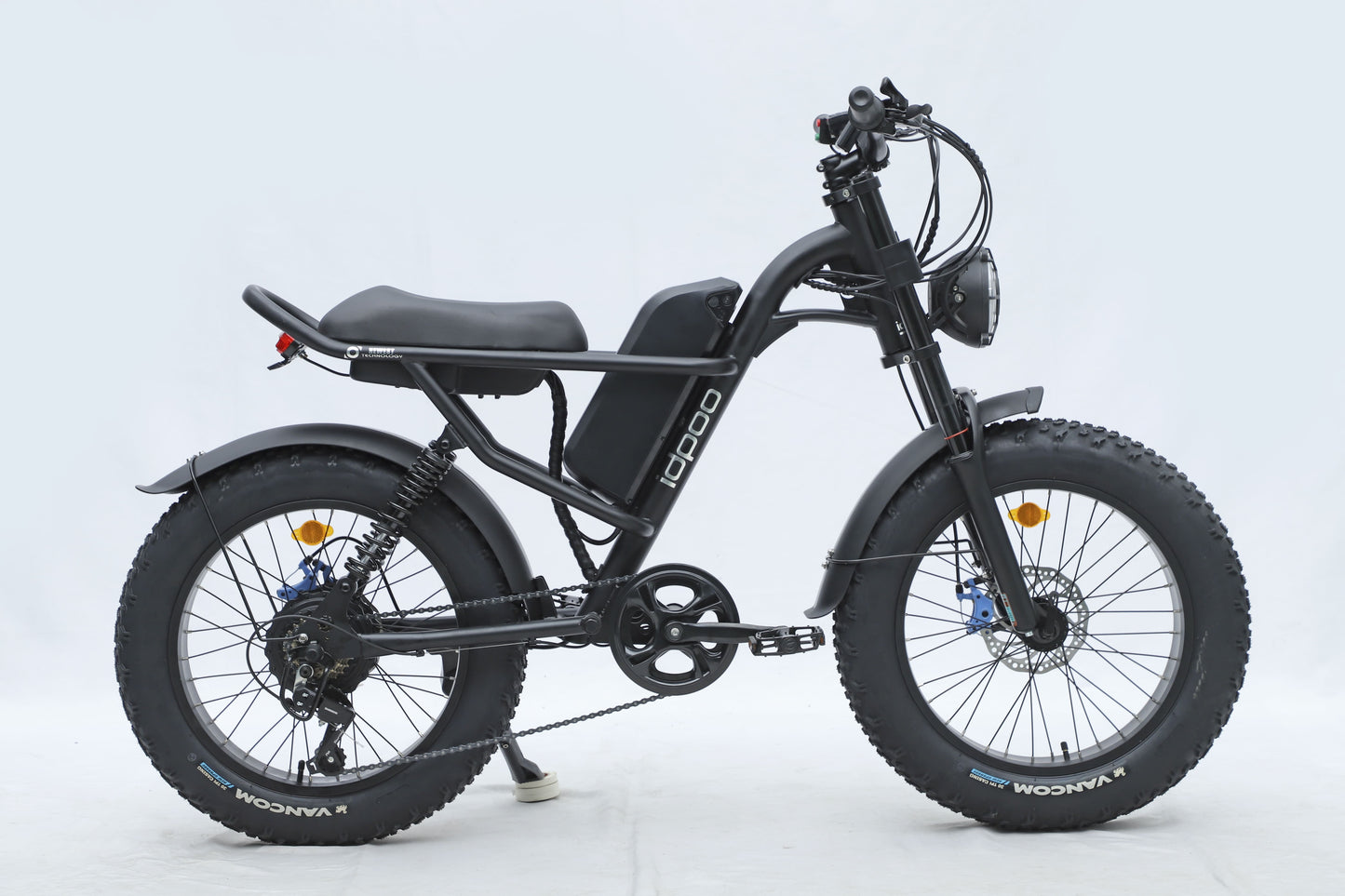 Vélo électrique, moteur 750 W, batterie 48 V 15,6 Ah, 20 pouces, vitesse maximale 45 km