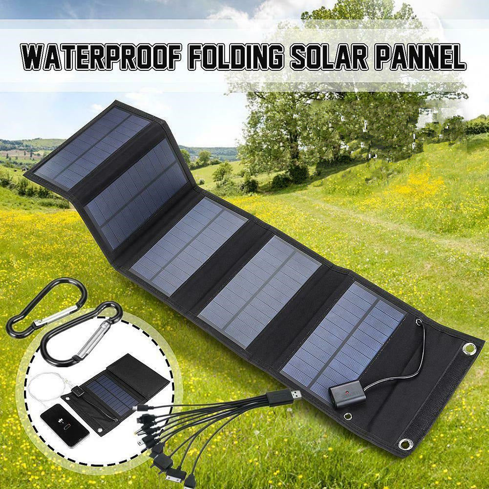Chargeur solaire pliable portable de voyage en plein air 30 W