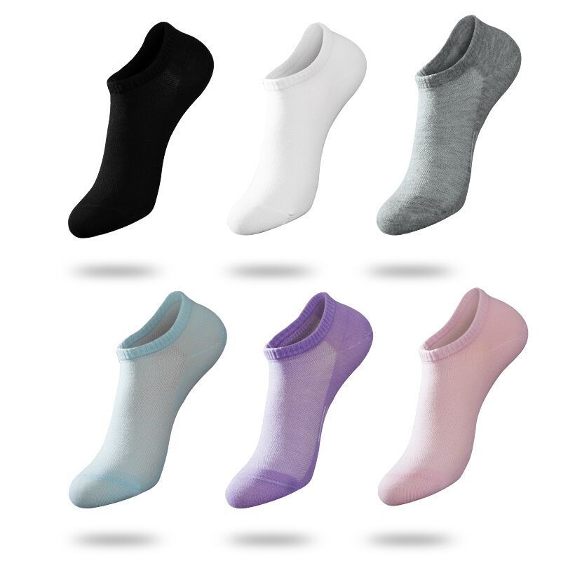 Chaussettes courtes à coupe basse pour femmes