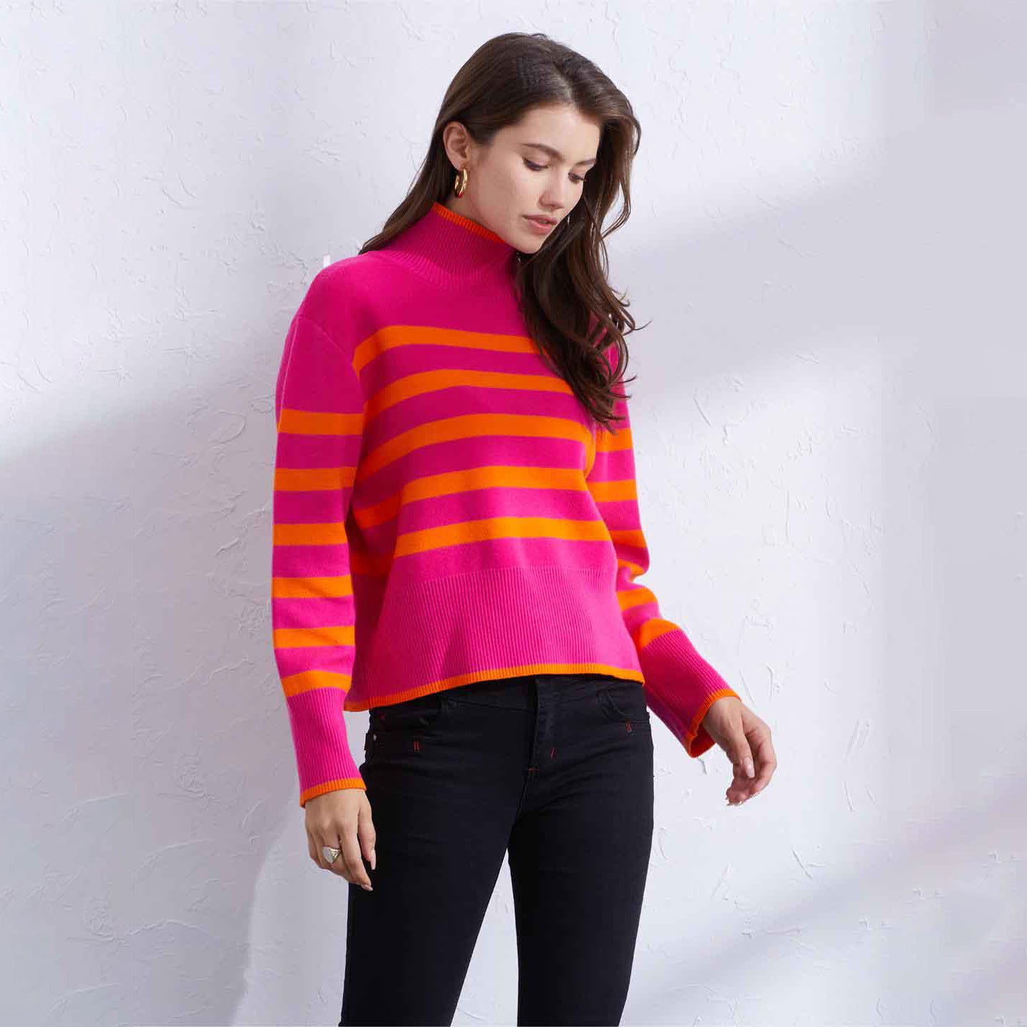 Pull chaud et décontracté pour femme