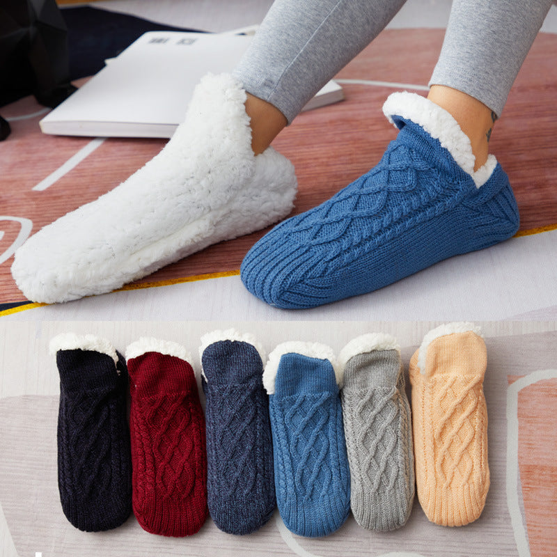 Chaussettes d'hiver en laine pour femmes