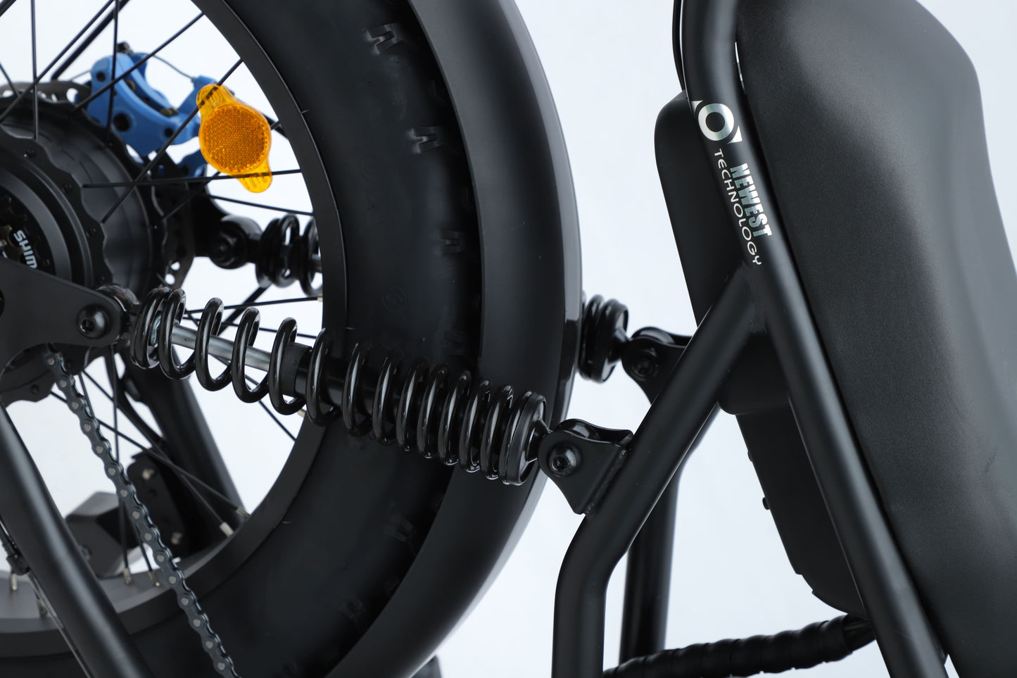 Vélo électrique, moteur 750 W, batterie 48 V 15,6 Ah, 20 pouces, vitesse maximale 45 km