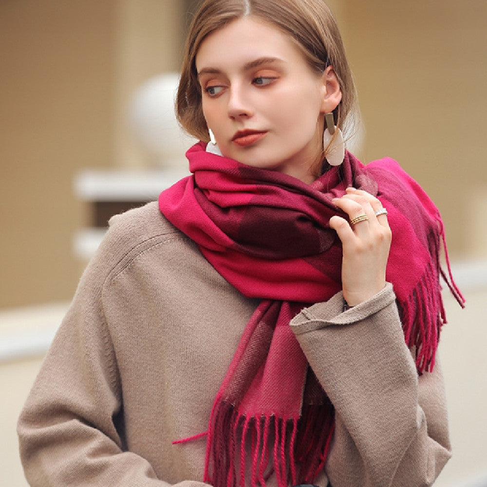 Foulards à la mode pour femmes en automne et en hiver